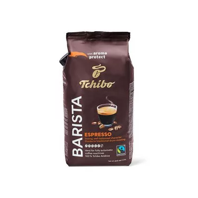 Kávé, pörkölt, szemes, 1000 g, TCHIBO "Barista Espresso" 1 kg