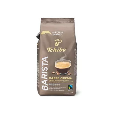 Kávé, pörkölt, szemes, 1000 g, TCHIBO "Barista Caffé Crema" 1 kg