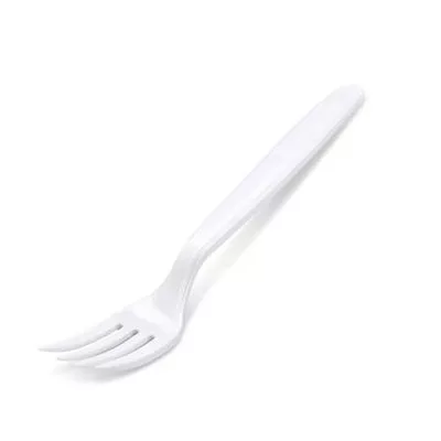 Villa, műanyag, többször használatos, 18 cm, 50 db, fehér