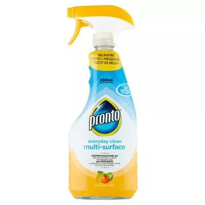 Általános felülettisztító, por-stop spray, 500 ml, PRONTO "Multisurface" 0,5 liter