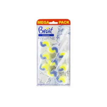   WC tisztító blokk, 2 fázisú, 3x45 g, "Brait Hygiene and fresh", óceán