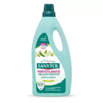   Felület tisztító-és fertőtlenítőszer, 1 l, SANYTOL, alma 1 liter