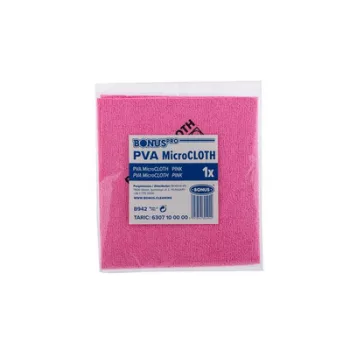   Törlőkendő, mikroszálas, univerzális, 40x34 cm, BONUS "PVA MicroCLOTH", pink 1 db
