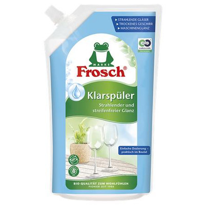 Öblítőszer, mosogatógéphez, 750 ml, FROSCH