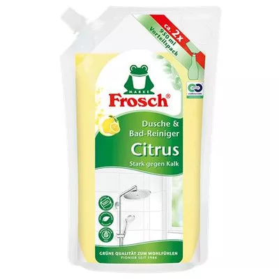 Fürdőszoba tisztítószer, 950 ml, utántöltő, FROSCH 0,95 liter