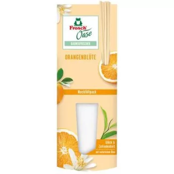   Légfrissítő, 90 ml, utántöltő, FROSCH "Oase", narancs