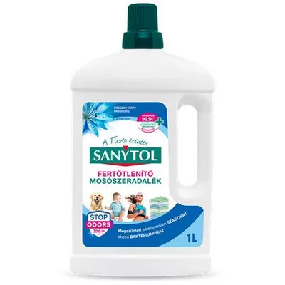 Fertőtlenítő mosószeradalék, 1 l, SANYTOL "Active Fresh"