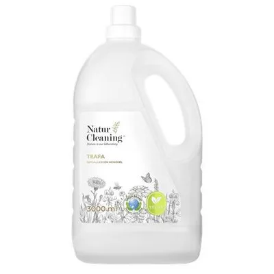 Mosógél, hipoallergén, 3 l, NATURCLEANING, teafa és aloe 3 liter