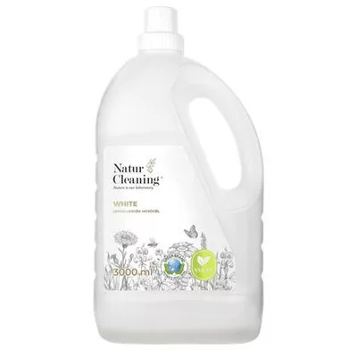 Mosógél, hipoallergén, fehér ruhákhoz, 3 l, NATURCLEANING "White" 3 liter