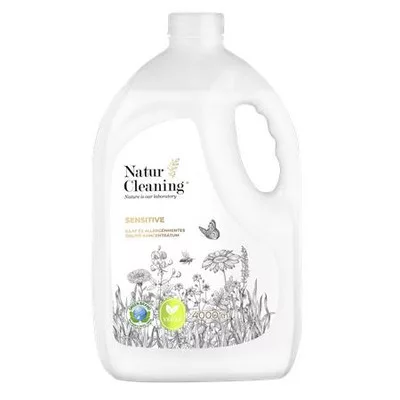 Öblítő koncentrátum,  illat- és allergénmentes, 4 l, NATURCLEANING "Sensitive" 4 liter