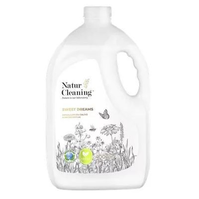 Öblítő koncentrátum, hipoallergén, 4 l, NATURCLEANING "Sweet Dreams" 4 liter