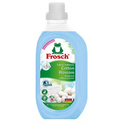 Öblítő koncentrátum, 900 ml, FROSCH "Gyapotvirág"