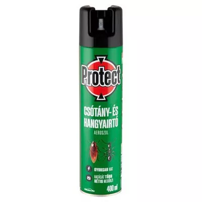 Csótány- és hangyairtó aeroszol, 400 ml, PROTECT 0,4 liter