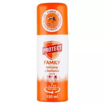   Szúnyog- és kullancsriasztó aeroszol, 150 ml, PROTECT "Family" 0,15 liter