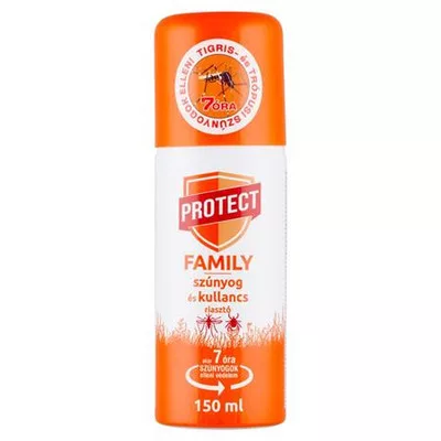 Szúnyog- és kullancsriasztó aeroszol, 150 ml, PROTECT "Family" 0,15 liter