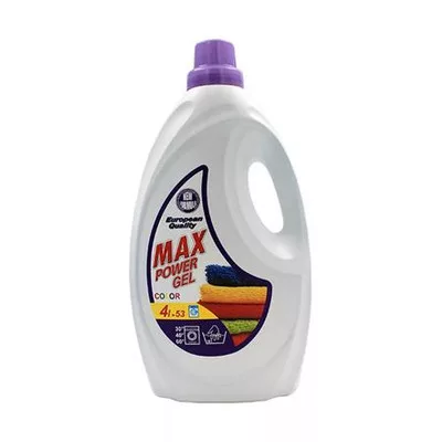 Folyékony mosószer, 4 l "Max Power Color" 4 liter