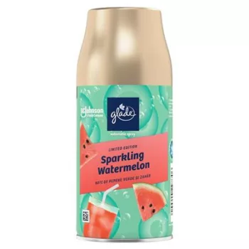   Illatosító készülék utántöltő, automata, 269 ml, GLADE "Sparkling Watermelon" 0,269 liter