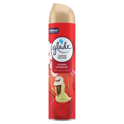 Légfrissítő, 300 ml, GLADE "Zamatos Cseresznye&Bazsarózsa" 0,3 liter