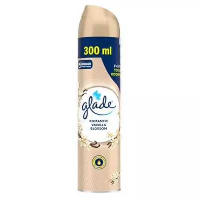 Légfrissítő, 300 ml, GLADE "Romantic Vanilla Blossom" 0,3 liter