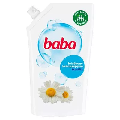 Folyékony szappan utántöltő, 0,5 l, BABA, kamilla 0,5 liter