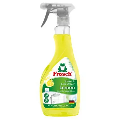 Fürdőszobai tisztító spray, 500 ml, FROSCH 0,5 liter