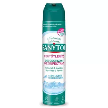   Légfrissítő, fertőtlenítő, 300 ml, SANYTOL, hegyi levegő