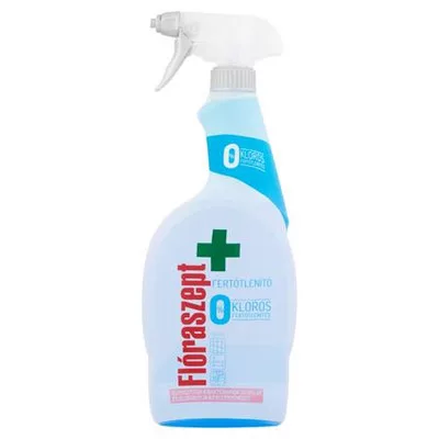 Fürdőszobai tisztító- és fertőtlenítő spray, klórmentes, 700 ml, FLÓRASZEPT 0,7 liter
