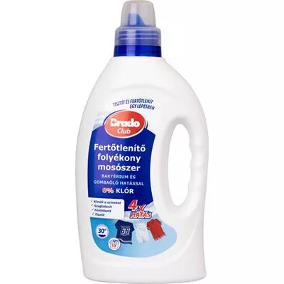 Folyékony mosószer, fertőtlenítő, 1 l, BRADOCLUB 1 liter