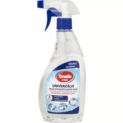 Univerzális felület fertőtlenítő szer, 500 ml, BRADOCLUB 0,5 liter