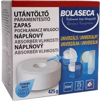   Páramentesítő utántöltő tabletta, 425 g, BOLASECA, lyukas 0,425 kg