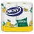 Kéztörlő, tekercses, 2 rétegű, 90 lap, "Nicky", citrom