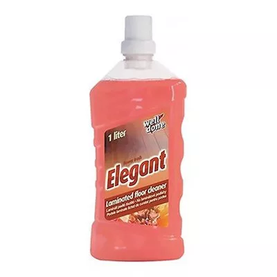Padlótisztító, PVC, laminált padlóhoz, 1 l, WELL DONE "Elegant"