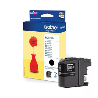 Brother LC121BK eredeti TINTAPATRON / INK CARTRIDGE