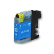 Brother -höz, LC123 C (cián) utángyártott TINTAPATRON / INK CARTRIDGE (~600 oldalas)
