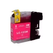 Brother -höz, LC123 M (magenta) utángyártott TINTAPATRON / INK CARTRIDGE (~600 oldalas)