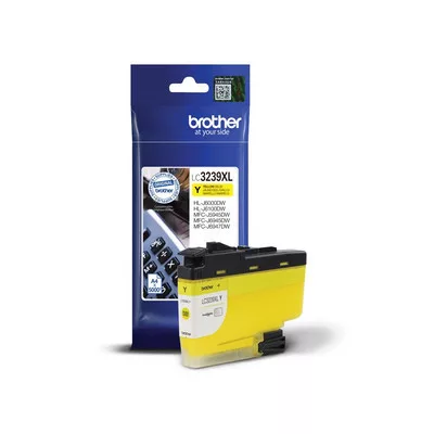 Brother LC3239xl Y (Sárga) eredeti nagy kapacitású TINTAPATRON / INK CARTRIDGE (~5000 oldal) (LC3259XL)