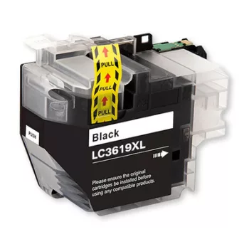   BROTHER LC3619XL Utángyártott Tintapatron FEKETE / BLACK (black) (≈3000 oldal)