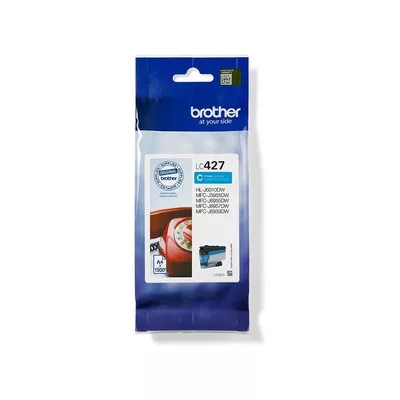 Brother LC427 C (cián) eredeti TINTAPATRON / INK CARTRIDGE (~1500 oldal)