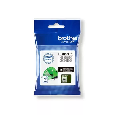 Brother LC462 Bk (fekete) eredeti TINTAPATRON / INK CARTRIDGE (~550 oldal)