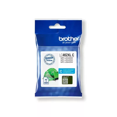Brother LC462XL C (cián) eredeti  nagy kapacitású TINTAPATRON / INK CARTRIDGE (~1500 oldal)