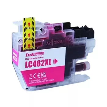   Brother LC462XL M (magenta) UTÁNGYÁRTOTT nagy kapacitású TINTAPATRON / INK CARTRIDGE (~1500 oldal)