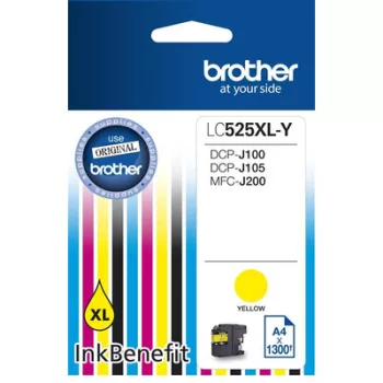   Brother LC525XL sárga eredeti TINTAPATRON / INK CARTRIDGE (1300 oldal)