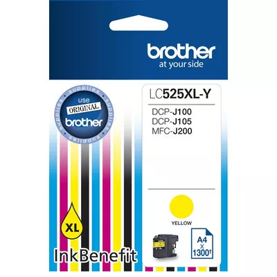 Brother LC525XL sárga eredeti TINTAPATRON / INK CARTRIDGE (1300 oldal)