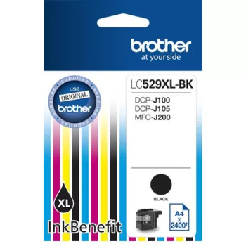   Brother LC529XL fekete eredeti TINTAPATRON / INK CARTRIDGE (2400 oldal)