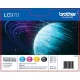 Brother LC970BKCMY eredeti TINTAPATRON / INK CARTRIDGE csomag