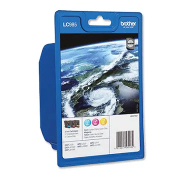 Brother LC985 C/M/Y eredeti TINTAPATRON / INK CARTRIDGE pakk