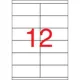 Etikett, univerzális, 105x48 mm, APLI, 6000 etikett/csomag 500 lap