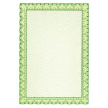 Oklevélpapír, A4, 115 g, APLI, smaragdzöld