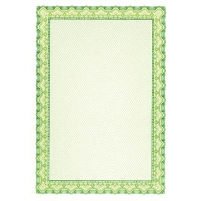 Oklevélpapír, A4, 115 g, APLI, smaragdzöld