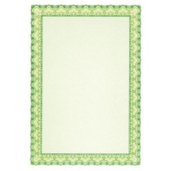 Oklevélpapír, A4, 115 g, APLI, smaragdzöld